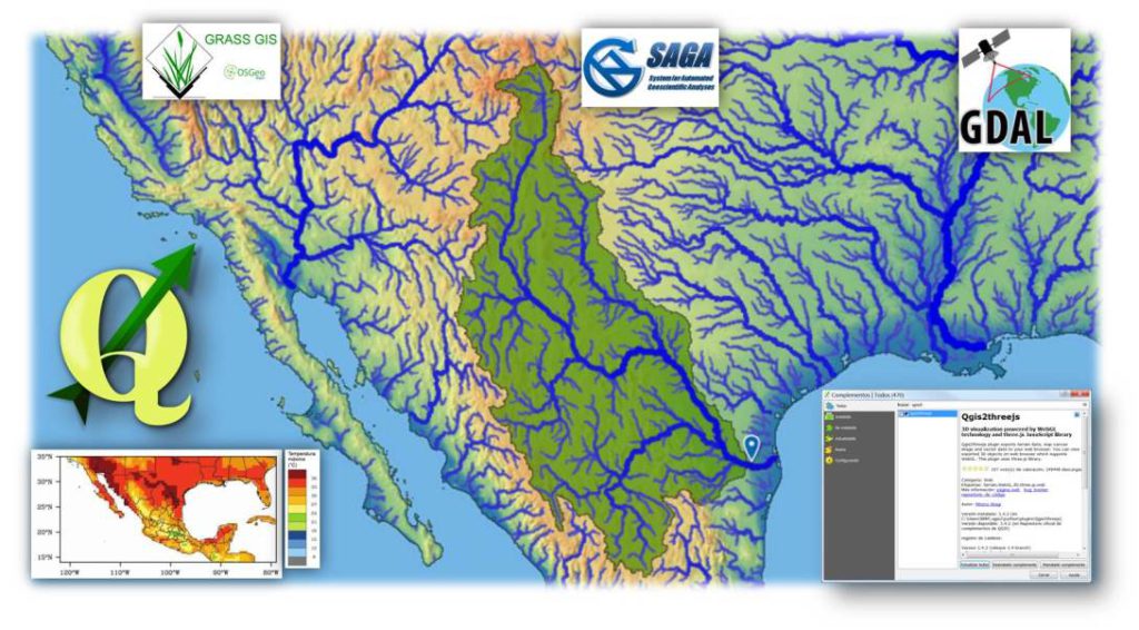 Aplicación del software libre QGIS en el sector hídrico